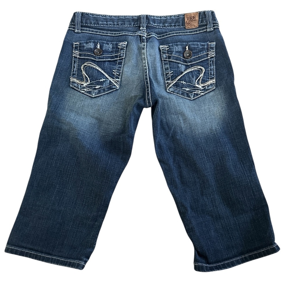 BKE Sabrina Bermuda Denim Jeans Shorts Womens Waist size 28